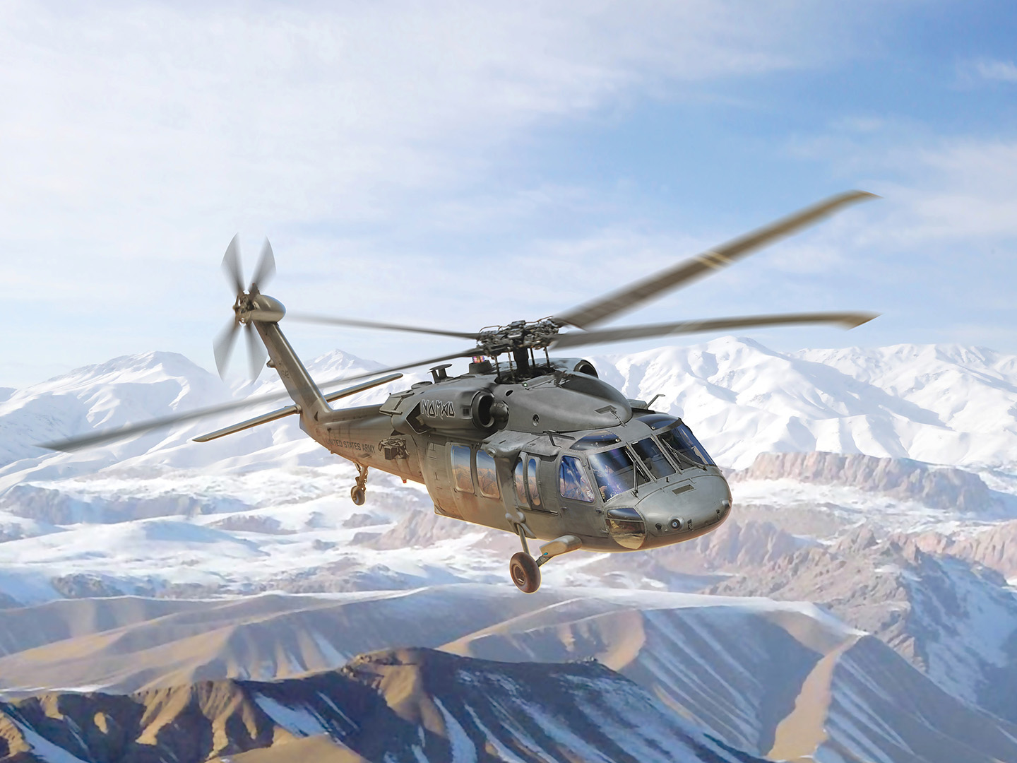 ICM48361 - UH-60A Black Hawk, US Military Transport Helicopter