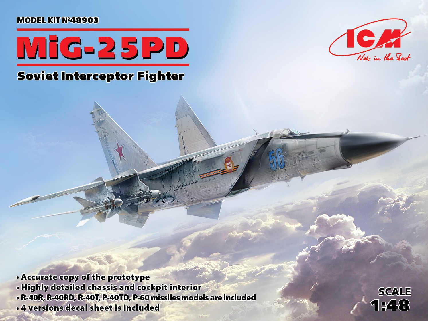 ICM48903 - MiG-25 PD Soviet Interceptor Fighter