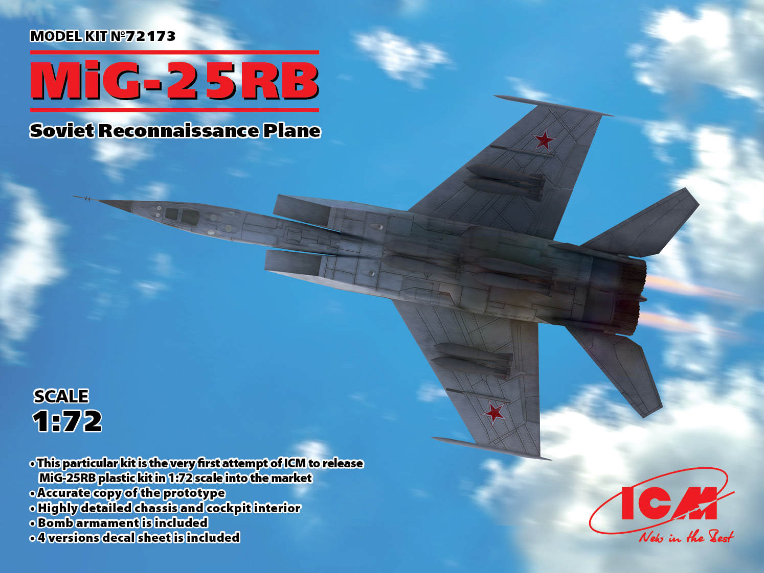 ICM72173 - MiG-25 RB Soviet Reconnaissance Plane