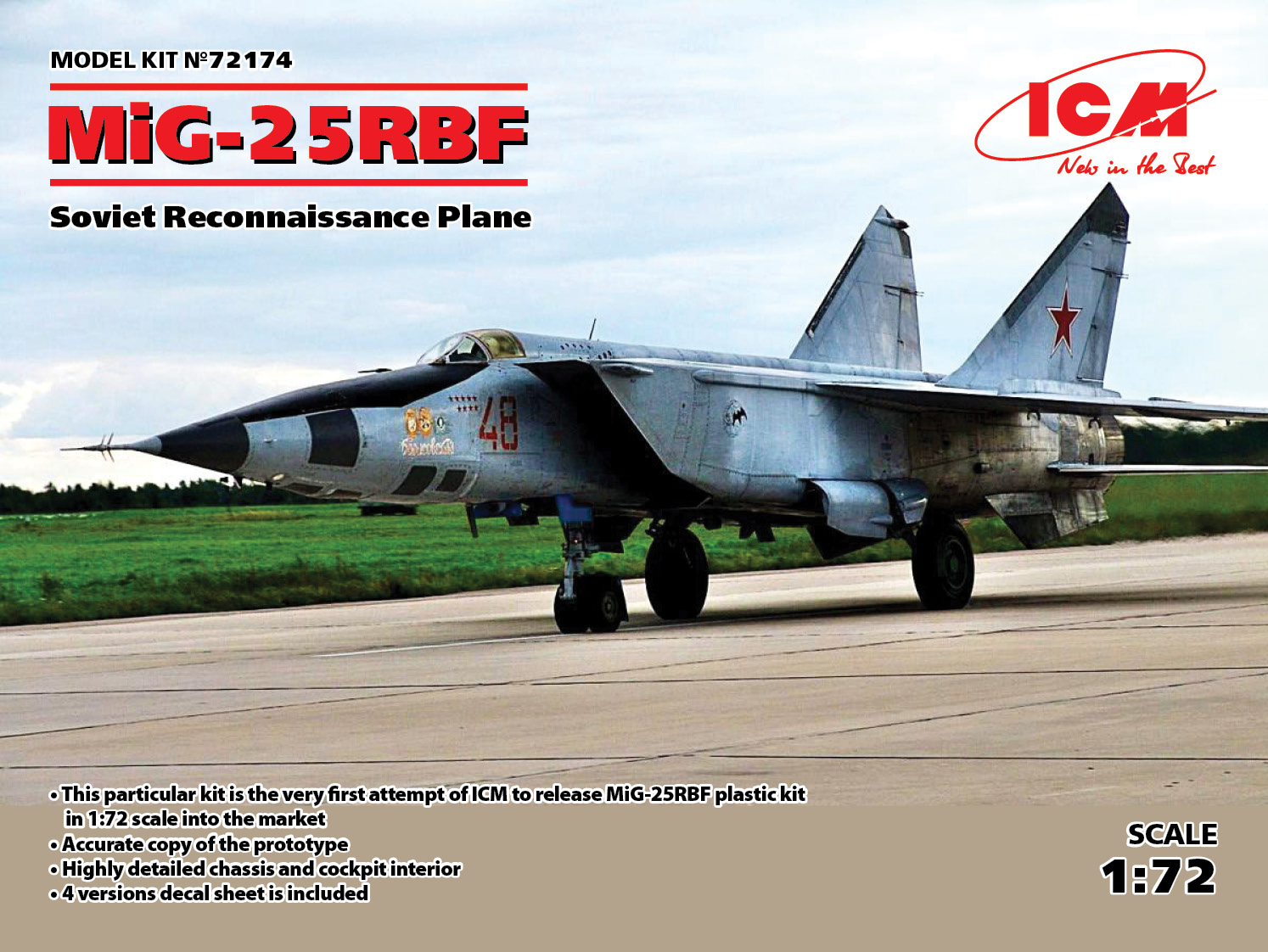 ICM72174 - MiG-25 RBF Soviet Reconnaissance Plane