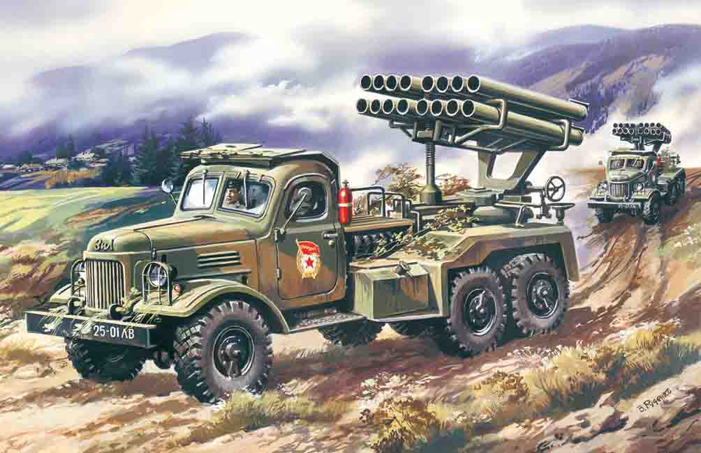 ICM72581 - BM-14-16 Multiple Launch Rocket