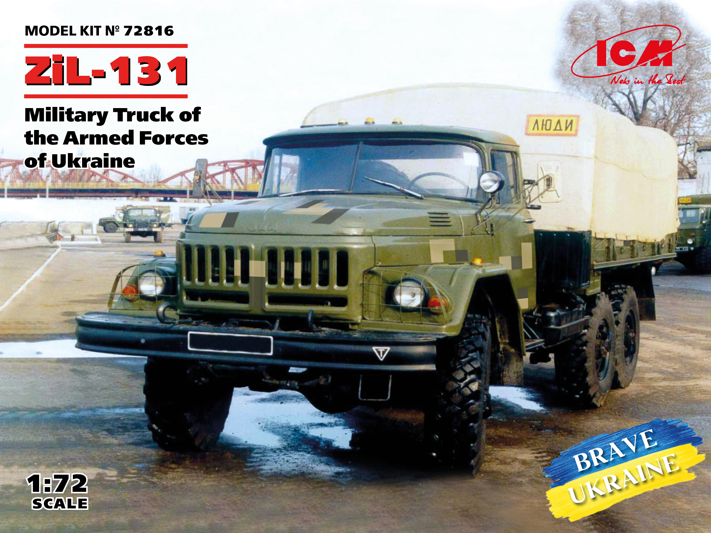 ICM72816 - ZiL-131 Military Truck of the Armed Forces of Ukraine