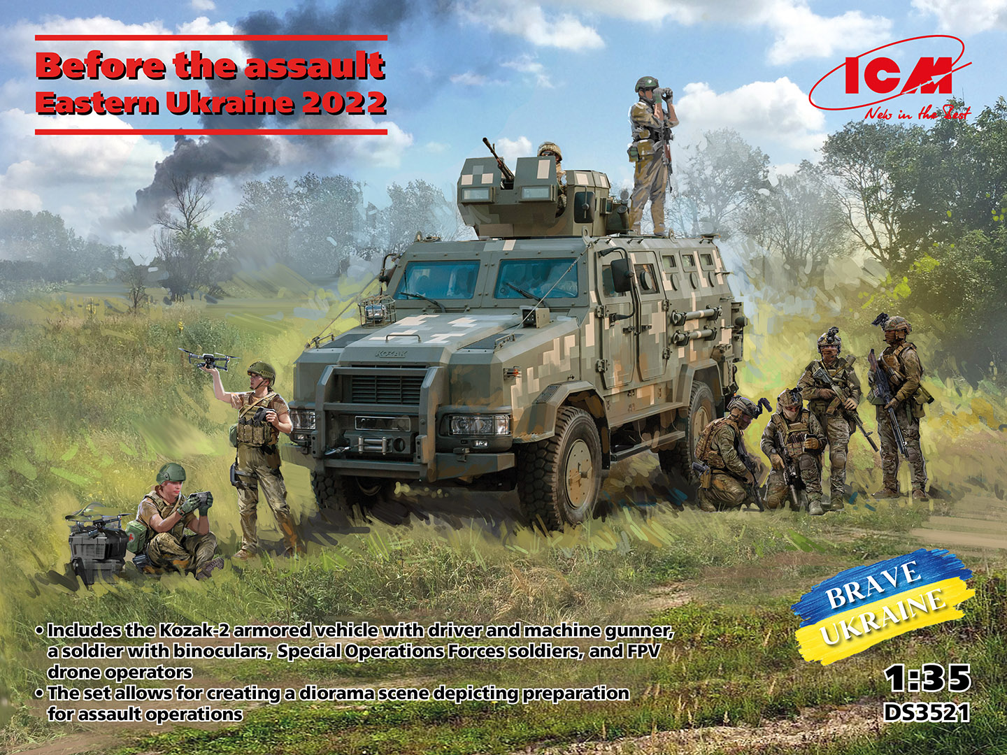 ICMDS3521 - Before the assault. Eastern Ukraine 2022