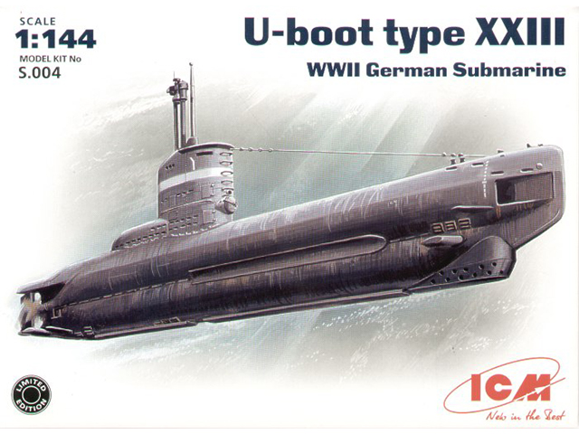 ICMS004 - U-Boat Type XXIII WWII German Submarine
