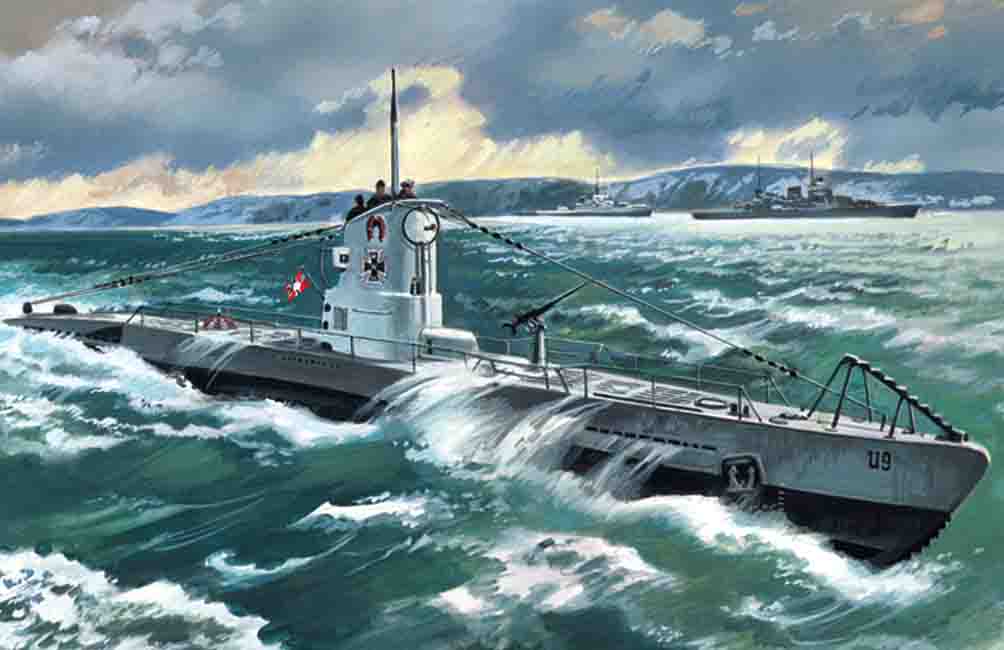 ICMS009 - U-Boat Type IIB 1939German Submarine