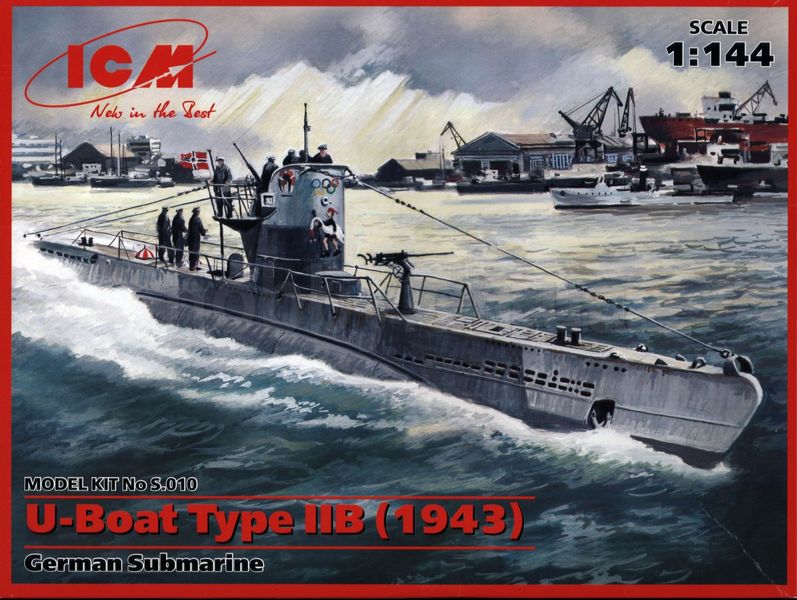 ICMS010 - U-Boat Type IIB 1943German Submarine