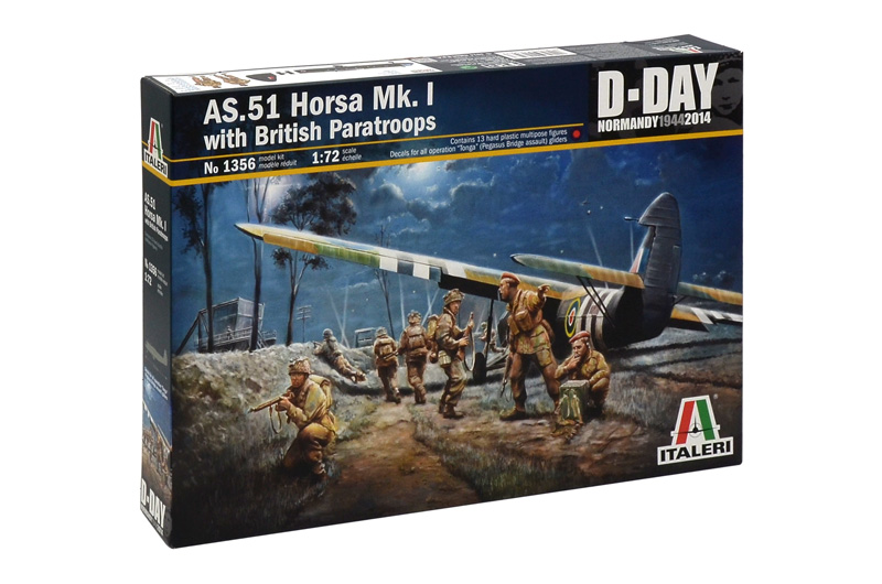 1356 - AS.51 HORSA Mk.I with BRITISH PARATROOPS