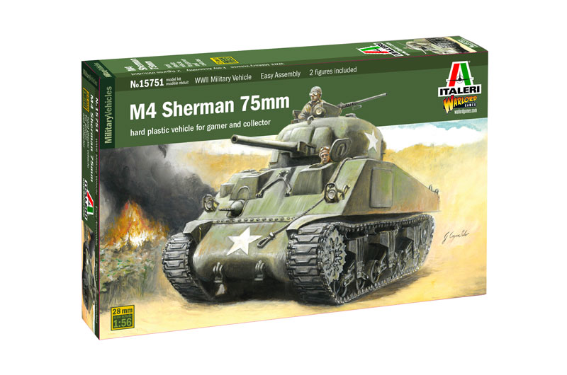 15751 - M4 SHERMAN 75 mm (1 : 56)