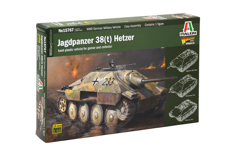 15767 - JAGDPANZER 38(t) HETZER (1 : 56)