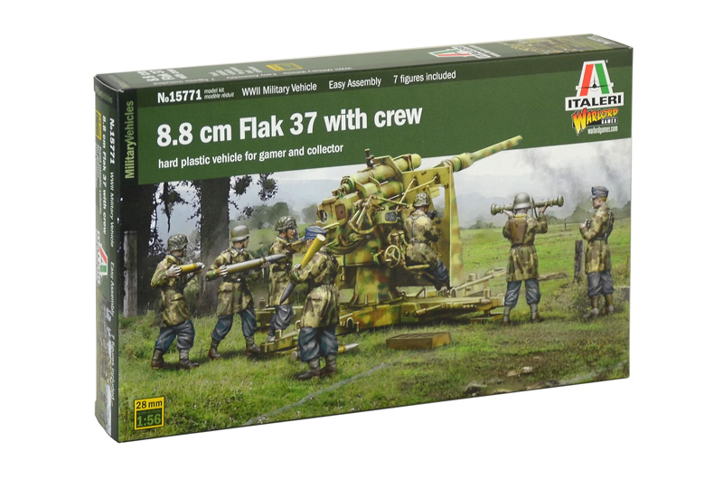 15771 - 8.8 cm FLAK 37 WITH CREW (1 : 56)