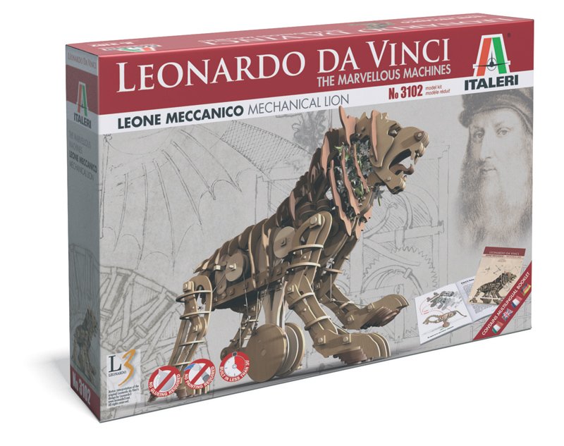 3102 - LEONARDO DA VINCI: MECHANICAL LION