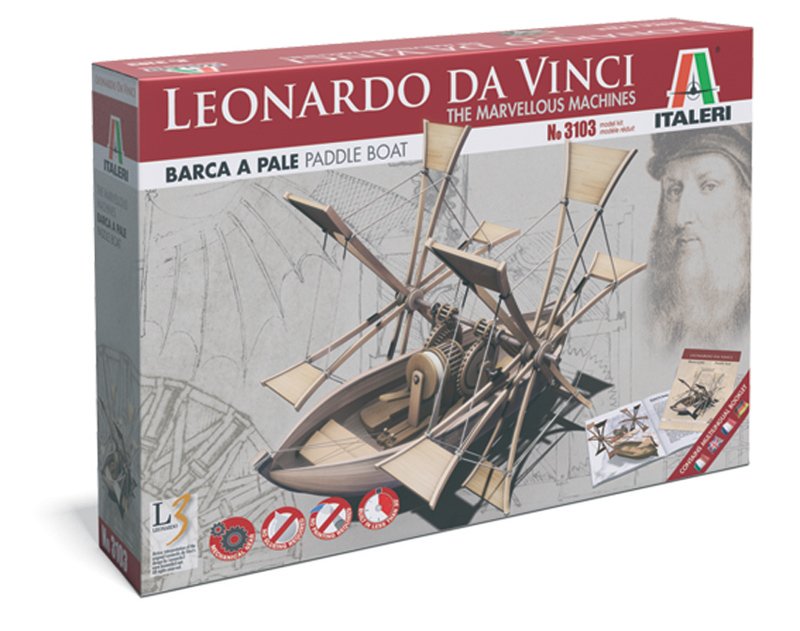 3103 - LEONARDO DA VINCI: PADDLE BOAT