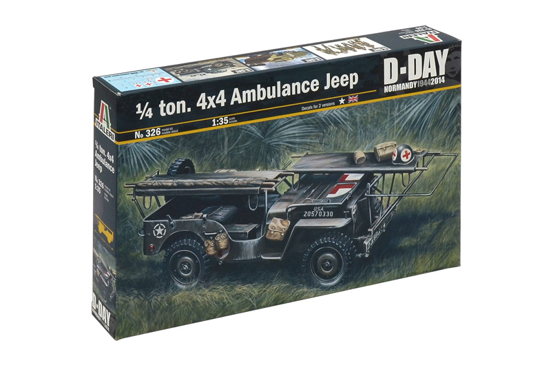 0326 - 1/4 ton. 4x4 AMBULANCE JEEP