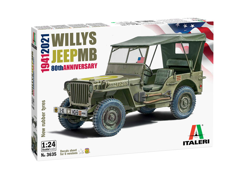 3635 - Willys Jeep MB 80th Anniversary 1941-2021