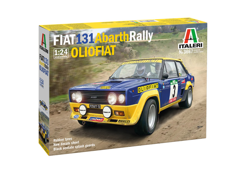 3667 - FIAT 131 Abarth Rally OLIO FIAT