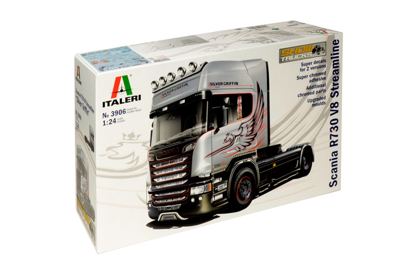 3906 - SCANIA R730 V8 STREAMLINE ''SILVER GRIFFIN''
