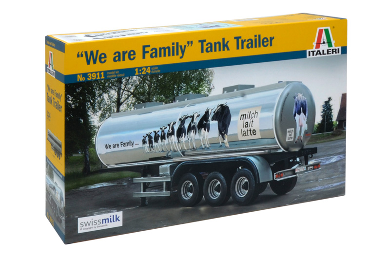 3911 - CLASSIC TANK TRAILER "We are family" (1 : 24)