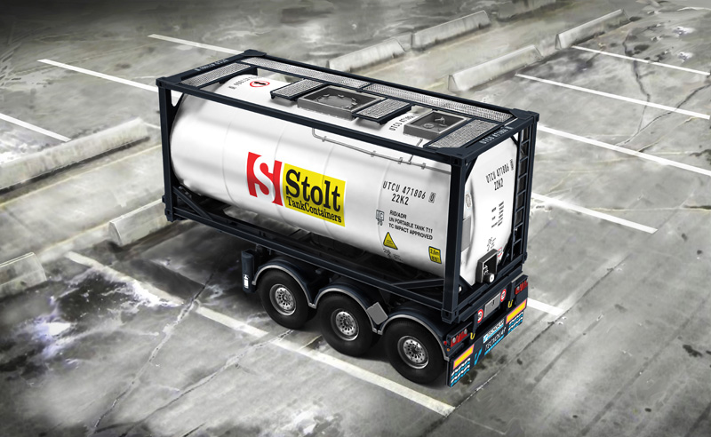 3929 - TECNOKAR TRAILER WITH 20' TANK