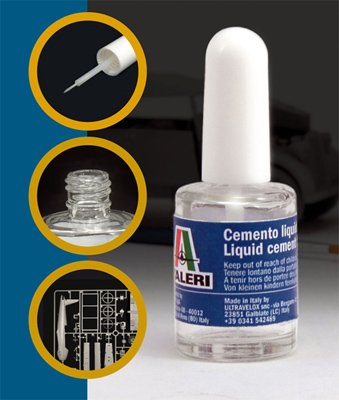 3990P - COLA ITALERI pincel fino 15ml