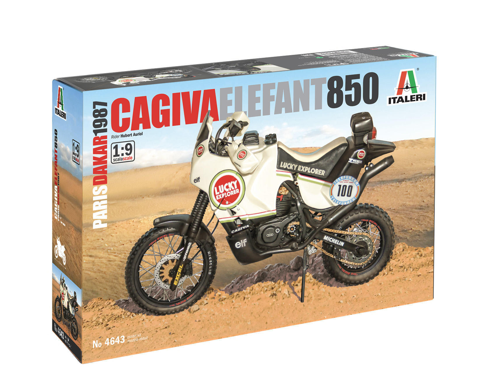 4643 - Cagiva Elefant 850 Paris-Dakar 1987