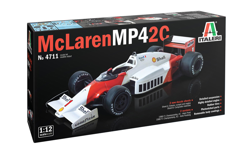 4711 - Mc Laren MP4/2C Prost Rosberg