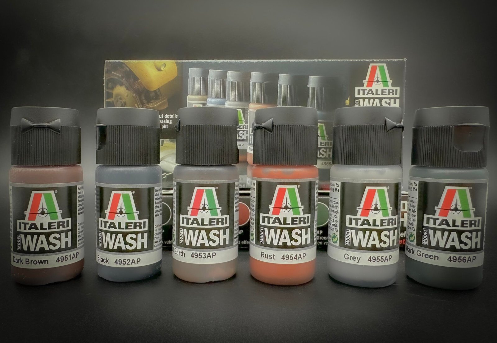 4953AP - ITALERI Model Wash: OILED EARTH  20 ml