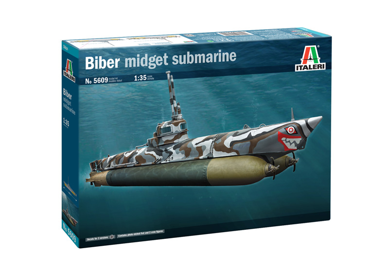 5609 - U-BOOT BIBER MIDGET SUBMARINE