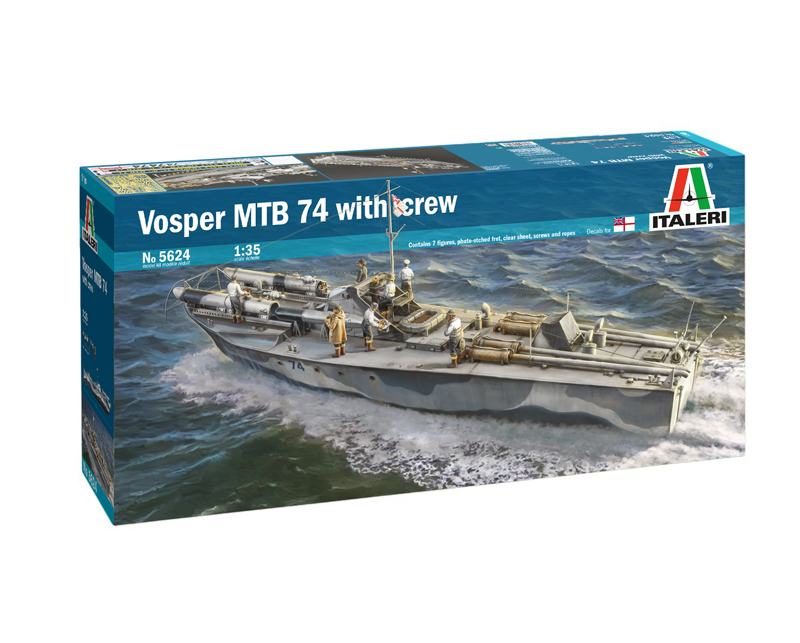 5624 - Vosper MTB 74 with crew