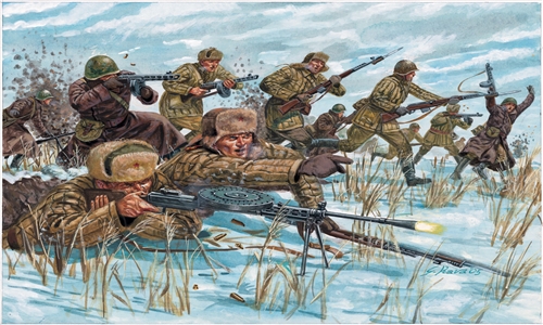 6069 - Russian Infantry : winter unif