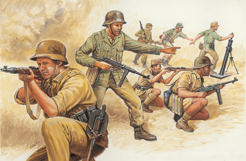 6076 - WWII German Afrikakorps