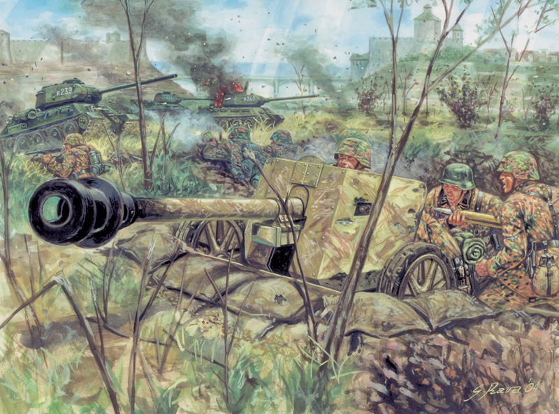 6096 - Pak 40 Antitank Gun