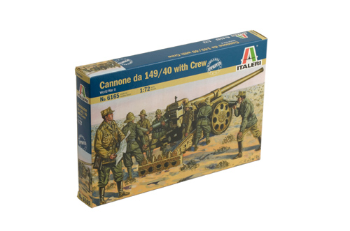 6165 - WWII: Italian Cannone da 149/40 w/crew