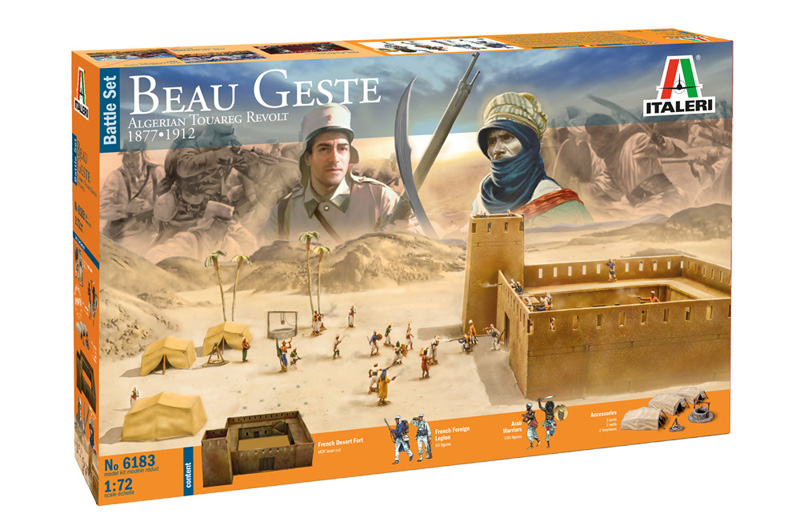 6183 - BEAU GESTE: Algerian Tuareg Revolt - BATTLE SET (1 : 72)