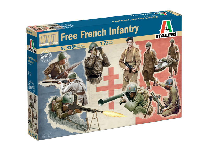 6189 - FREE FRENCH INFANTRY