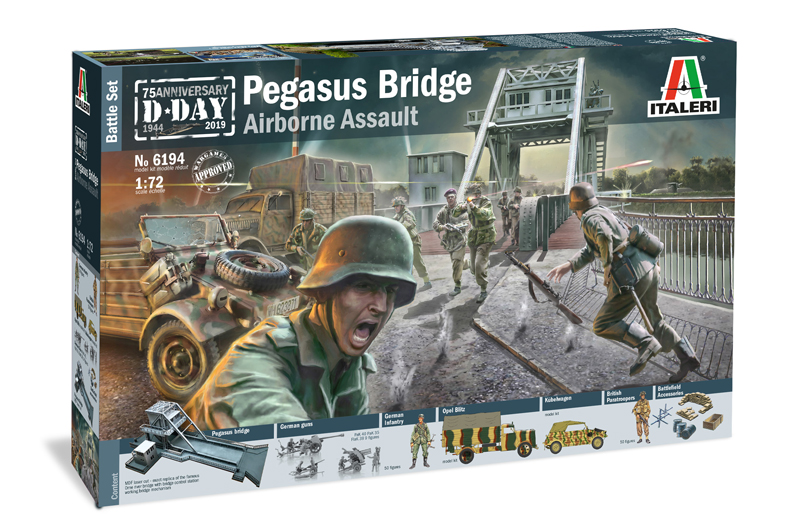 6194 - PEGASUS BRIDGE - D.Day 75°Ann.1944-2019 - BATTLE SET