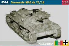 6544 - SEMOVENTE M41 DA 75/18 (1 : 35)