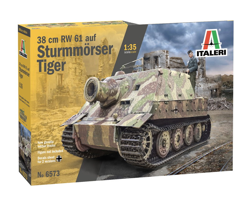 6573 - 38 cm RW 61 auf STURMMORSER TIGER