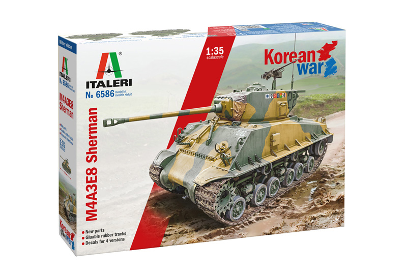 6586 - Sherman M4A3E8 - Korean War