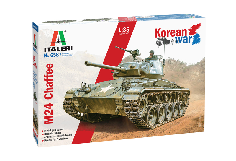 6587 - M24 Chaffee Korean War