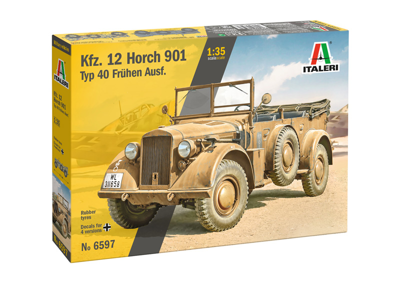 6597 - Kfz. 12 Horch 901 typ 40 frühen Ausf
