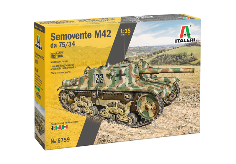 6759 - semovente m42 da 75/34 upgraded edition