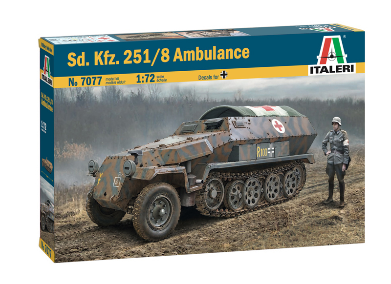7077 - Sd.Kfz. 251/8 AMBULANCE