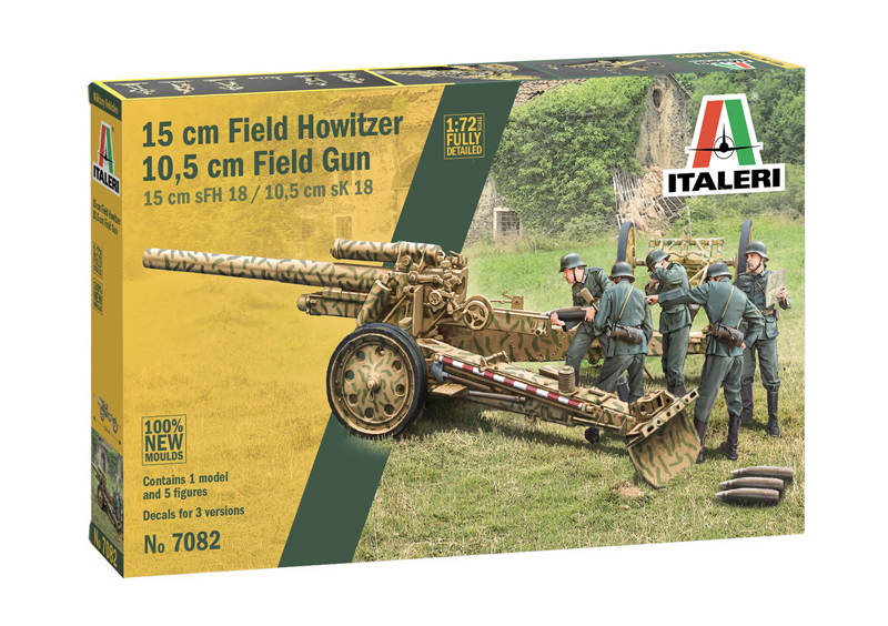 7082 - 15 cm Field Howitzer 10,5 cm Field Gun