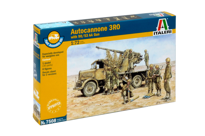 7508 - AUTOCANNONE 3RO with 90/53 AA GUN - FAST ASSEMBLY
