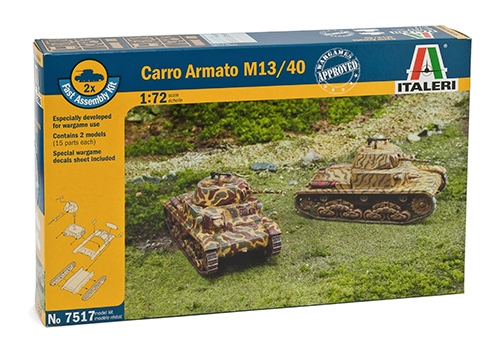 7517 - Carro Armato M13/40 - FAST ASSEMBLY