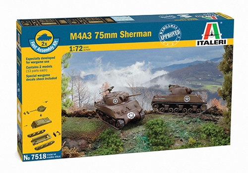 7518 - SHERMAN M4 - FAST ASSEMBLY