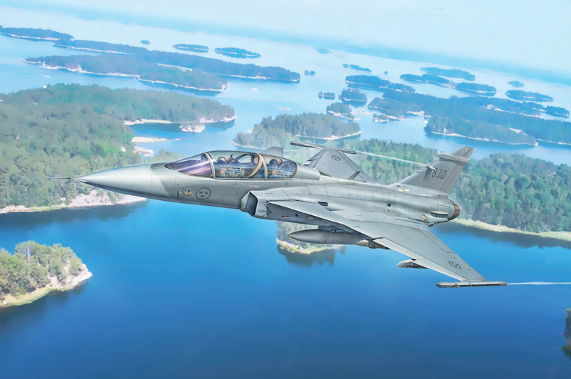 91216 - JAS-39D GRIPEN TWIN SEATER 1:72