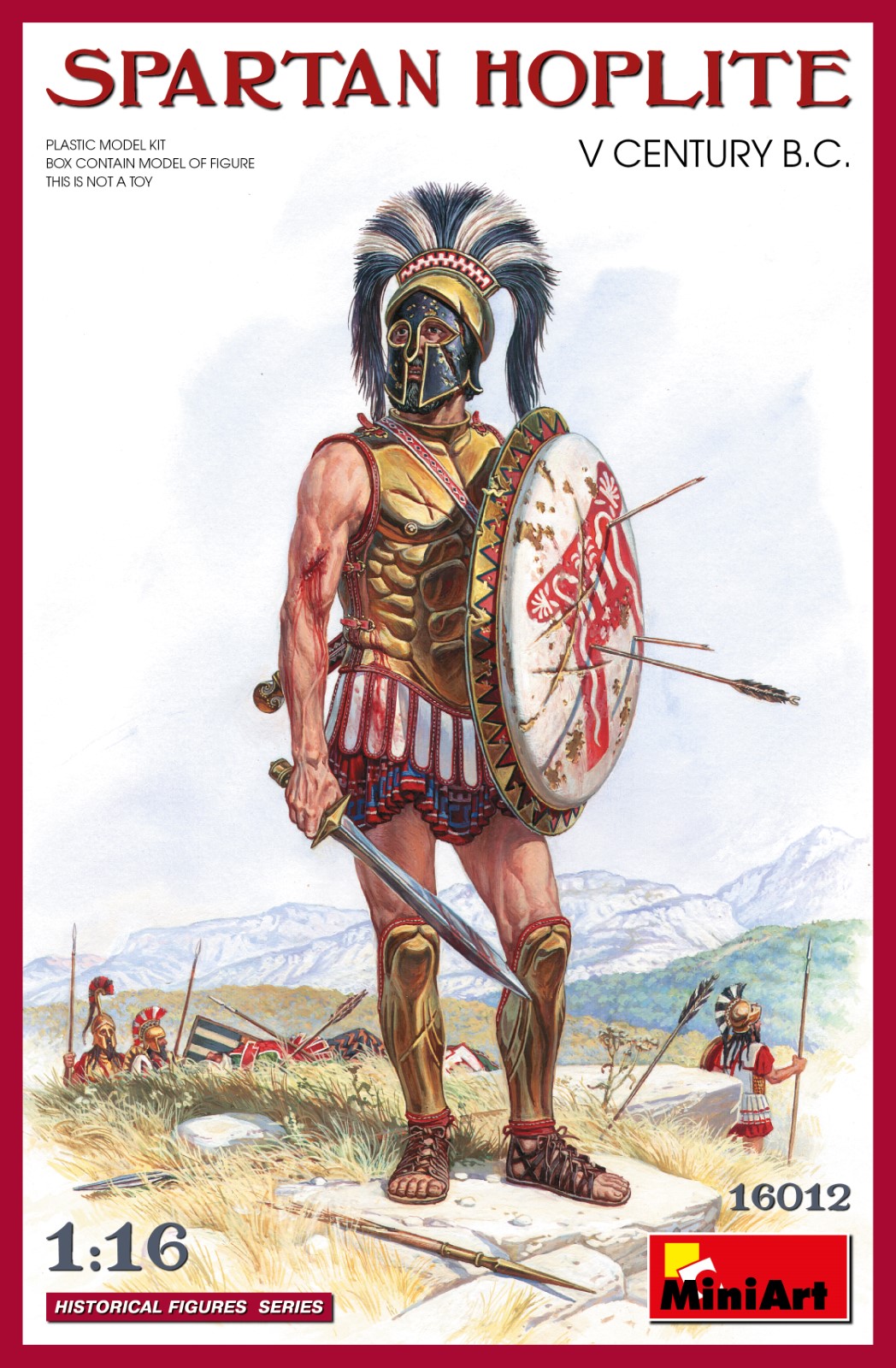 MA16012 - SPARTAN HOPLITE. V CENTURY B.C.