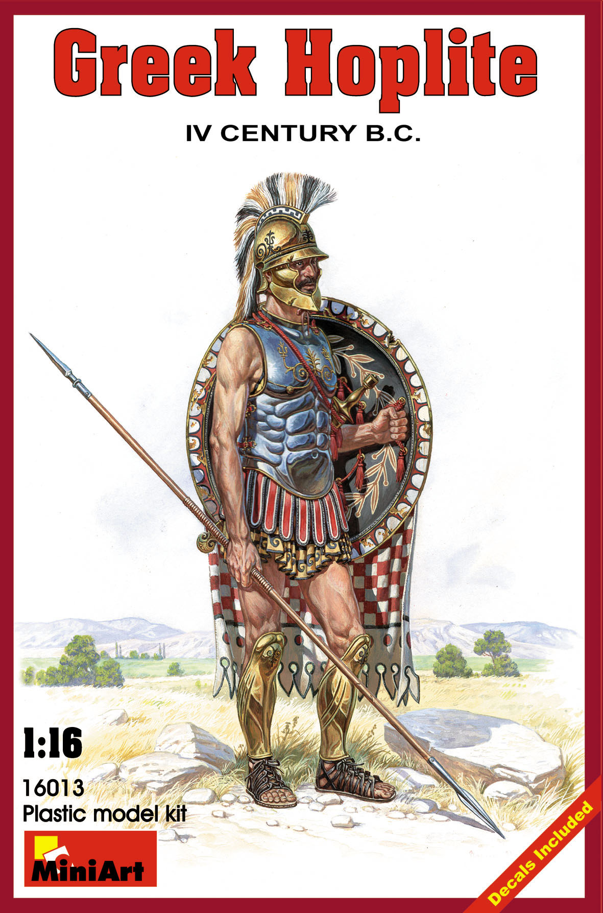 MA16013 - GREEK HOPLITE IV CENTURY B.C.