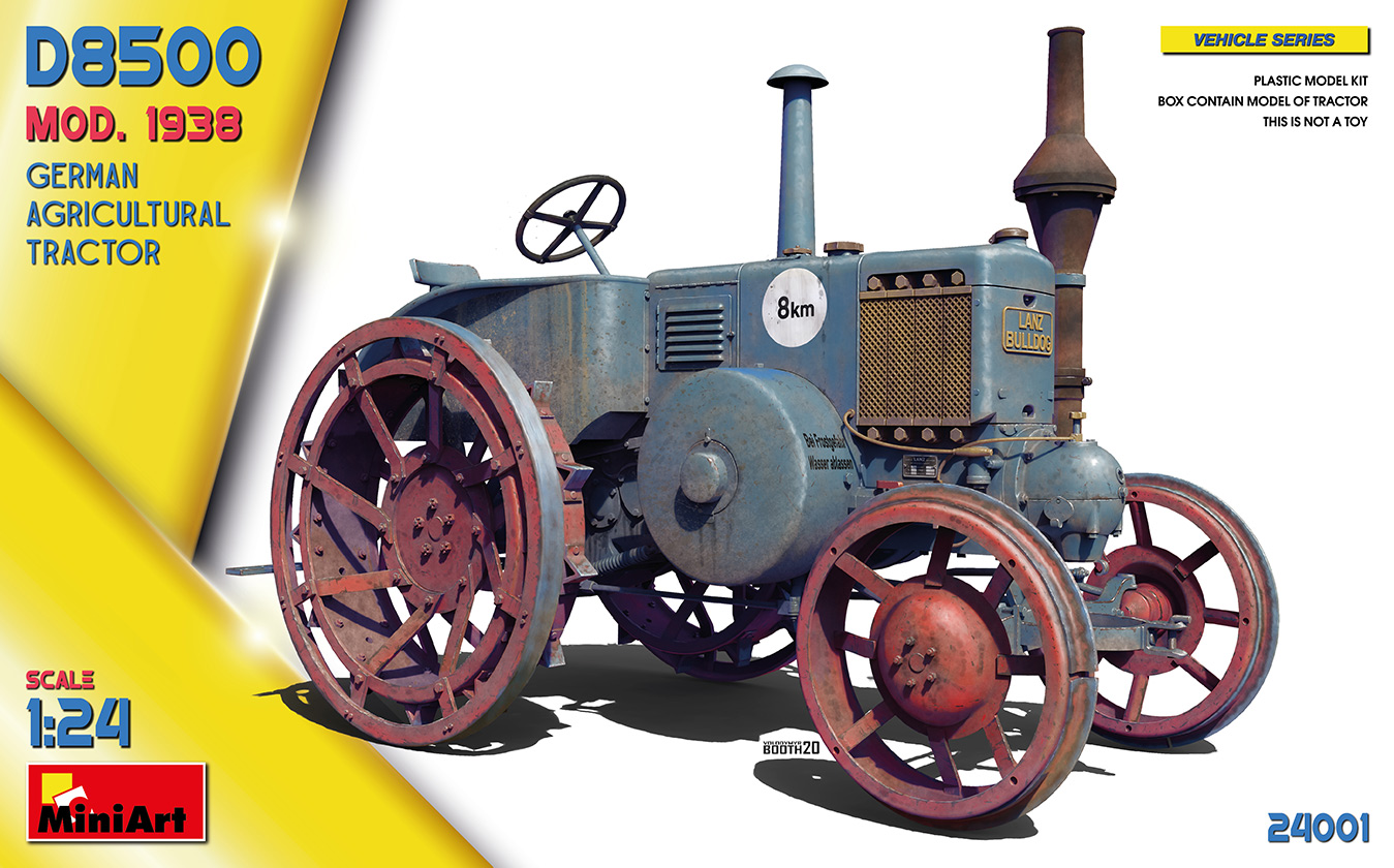 MA24001 - German Agricultural Tractor D8500 Mod. 1938